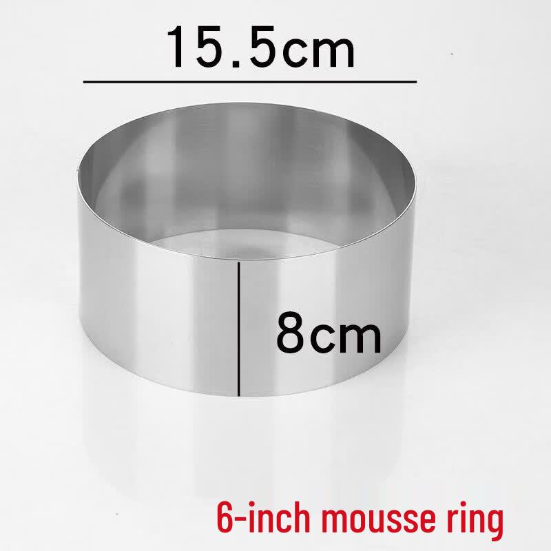 Qīwēi Stainless Steel Round Baking Ring