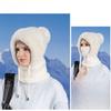 Winter Knitted Hat For Women With Ear Warmer And Mask Combo For Cold Weather Comfort