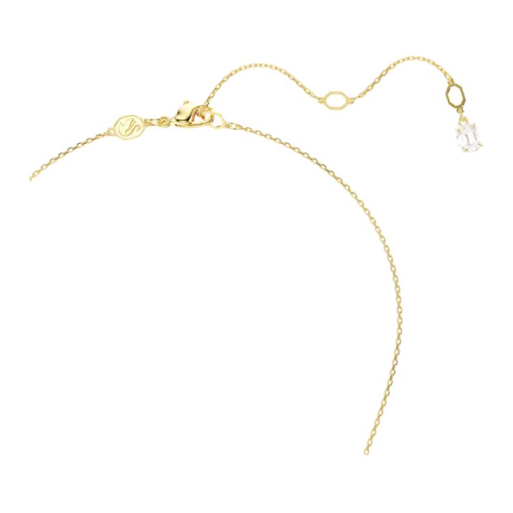 Swarovski Snake Pearl Pendant Imitation Crystal Necklace Women Necklace Gold 5698887