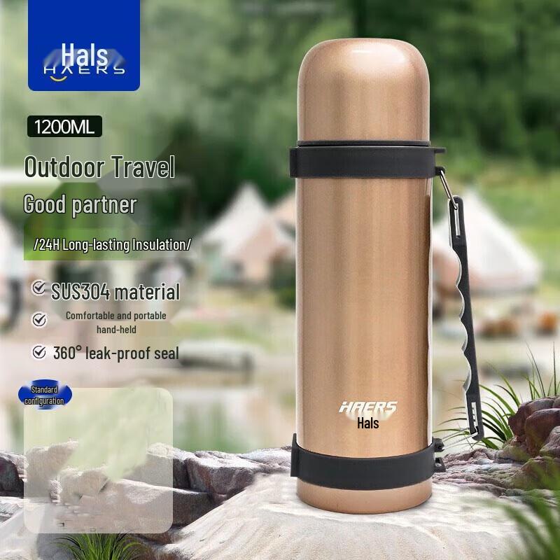 Hars 1200ml Stainless Steel Outdoor Travel Thermos