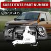 Tailgate Door Handle Compatible with Colorado 2004-2014 Canyon 2004-2012 97319415 gm1915127 Without Keyhole Tail gate Liftgate Latch Lock Matte Black