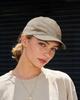 Croogo Kappe Kurzer Schirm Einfach Weich Baseballkappe Lässig RD02-Khaki