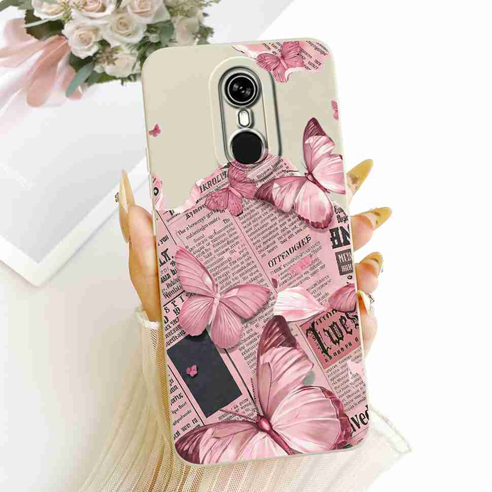 Luxury For Itel A33 5.0" Case Fashion Painted Flowers Silicone Back Cover Coque For ITEL A 33 a33 Full Protection Phone Shell