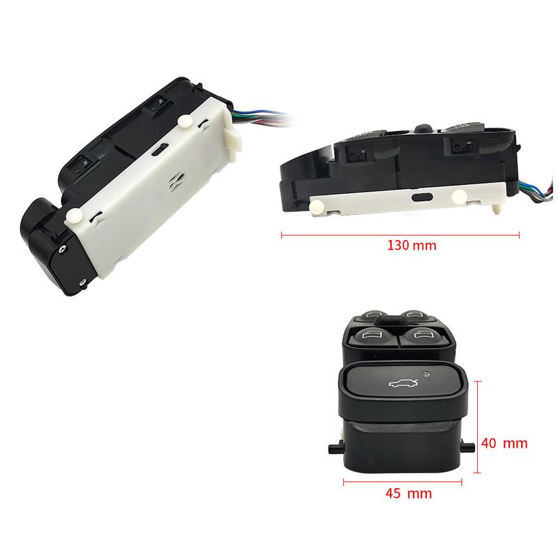 For Mercedes Benz C-Class Left Front Door Window Lift Switch W203 Power Window Switch 2038210679 2000-2007