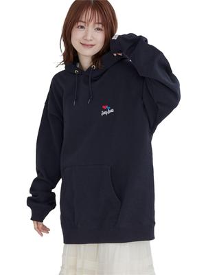 Cohen SunnySports Custom-Made One-Point Heart Embroidered Hoodie 75206020460 7950 NAVY (79) M