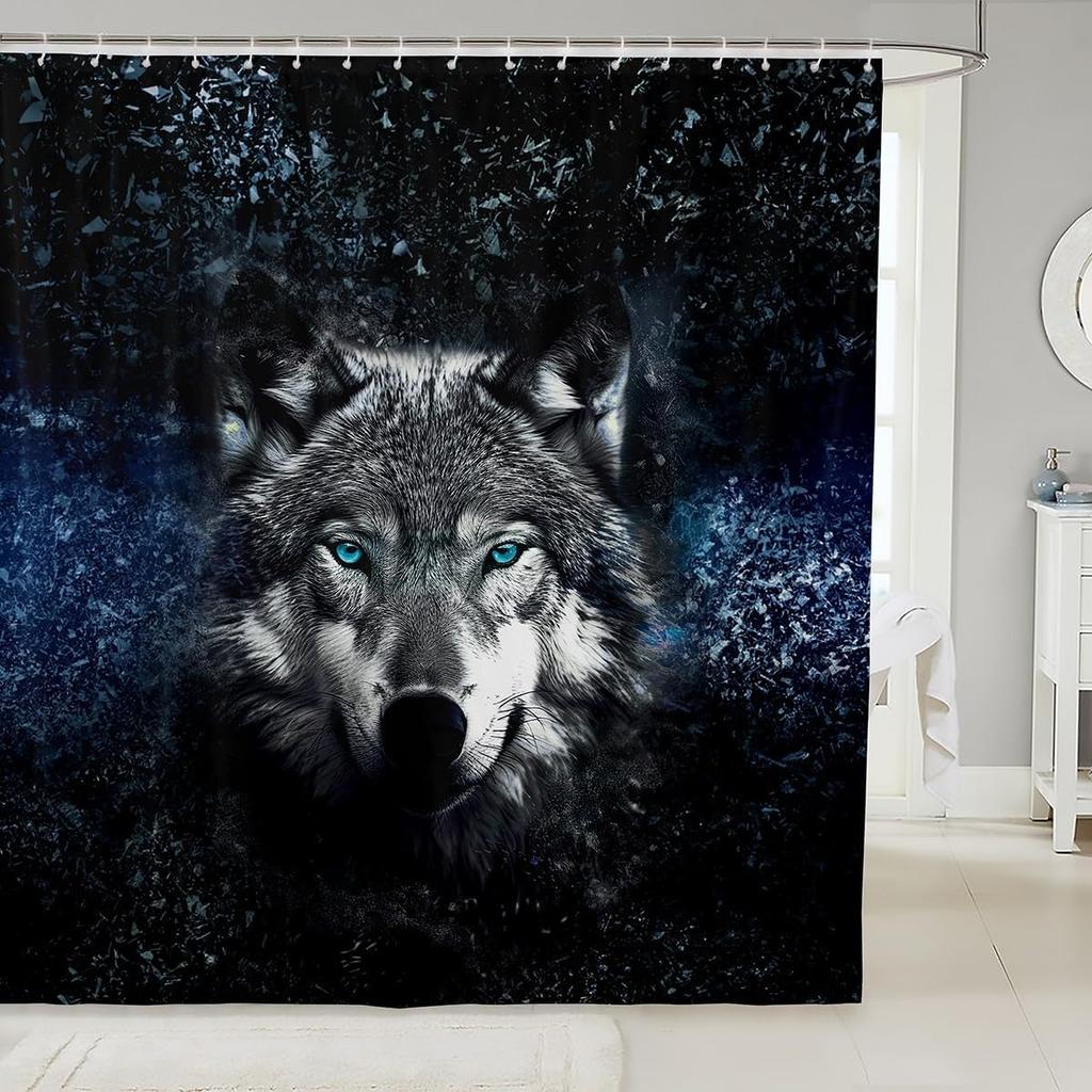 Cat Bath Curtain Kids Cartoon Pet Cats Shower Curtain For Boys Girls Children Cute Kitten Bathroom Shower Curtain Set Decor 3D