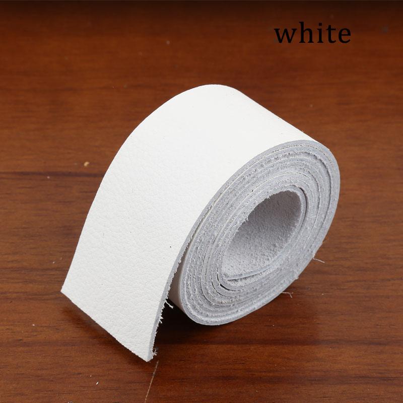 First-layer cowhide leather with a distressed pattern, 1.2mm edging strip, handmade DIY strap, clothing accessory, soft leather