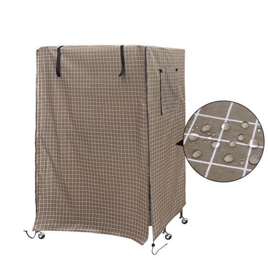 Oxford-Stoff Vogelkäfigabdeckung Regendicht Belüftungsöffnung Haustierkäfigabdeckung mit Klettband