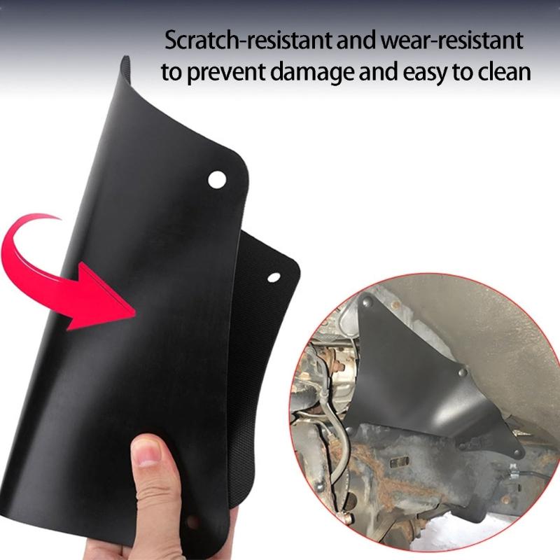 Upgrades Front Guard Liner Set Easy Installation Strong Front Wheel Mud Guards 53735-35150 Simple Installation for Car