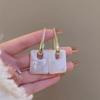 Elegant Retro Multi-color Ear Studs: Trendy Earrings for Women
