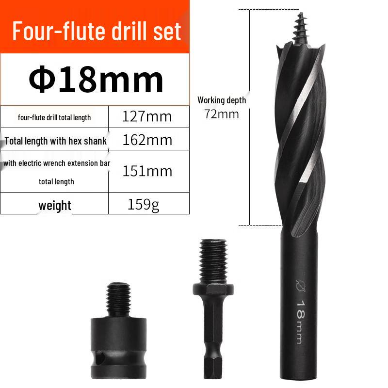 High Hardness Spiral Drill Bit Holder for Woodworking