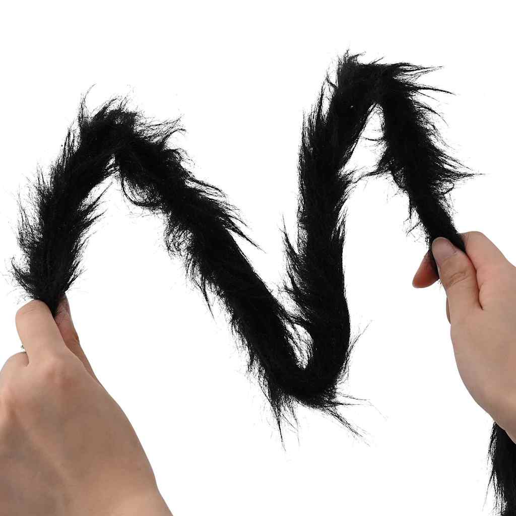 Halloween Spider Decoration 3 Pcs Black 150 Cm