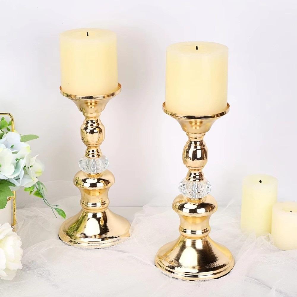 Vintage Elegant Candlestick Holders Candlelight Dinner Props  Suitable for Wedding Anniversary