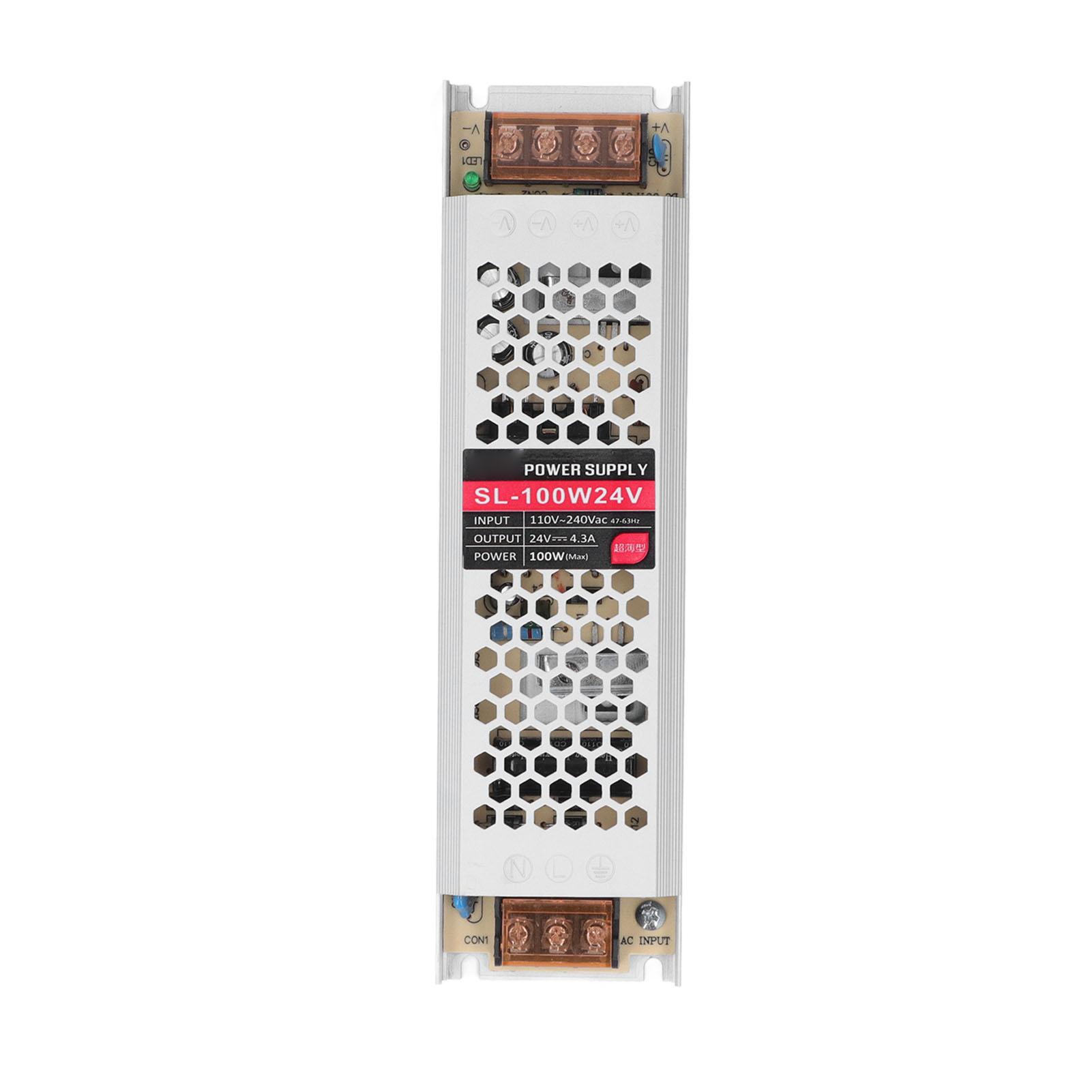 

Strip Switching Power Supply Ultra Thin LED Transformer Industrial Supply 24V 100W 4.3A