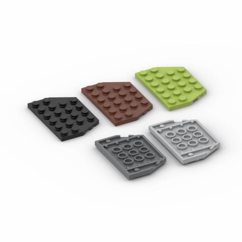 

20PCS MOC parti 15397 piastra 3x3 croce compatibile mattoni fai da te Assmble blocchi particelle bambino Puzzle cervello giocatt