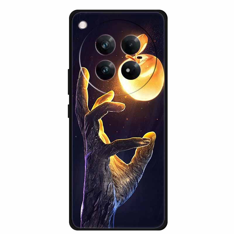 For Infinix Zero 40 5G Case Black Silicone TPU Painted Planet Cover Luxury Animal Case For Infinix Zero 40 4G Luxury FlowerFunda