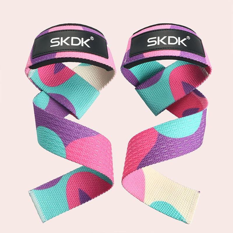 Fitness Wrist Support Strap With Non-Slip Silicone Grip Deadlift Pull-Up Weightlifting Training