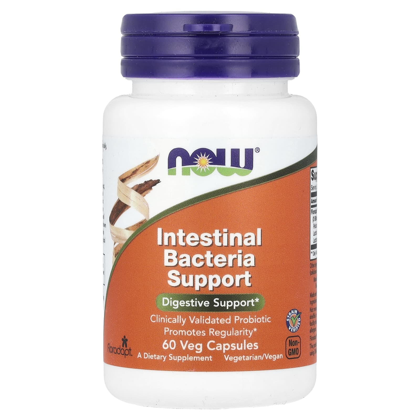 

Gut Bacteria Support, 60 Veggie Capsules