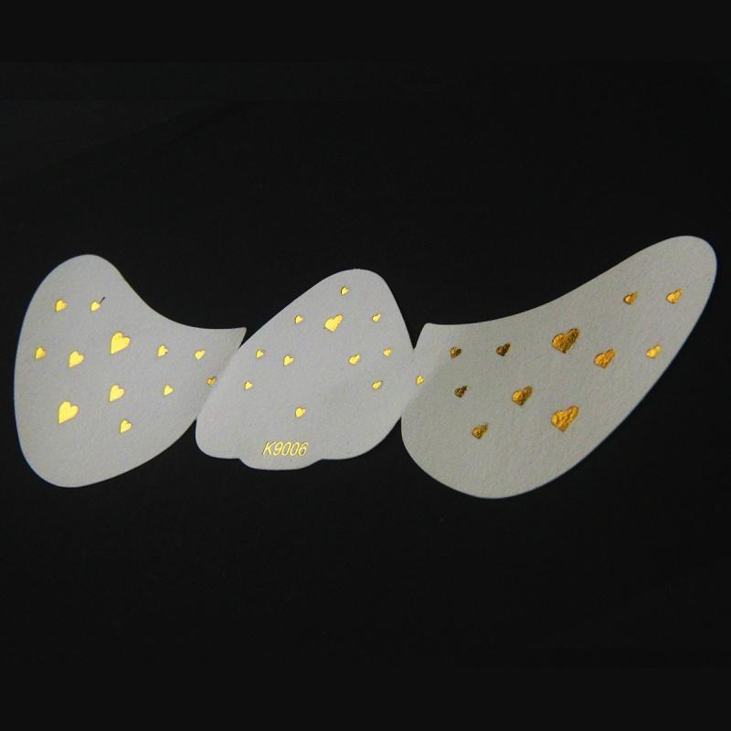 Vergoldete Sommersprossen Make-up Aufkleber Speziell geformt 2 Stück Tattoo Aufkleber Gesicht Aufkleber