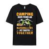 Camping Where Friends And Marshmallows Get Toasted Together Unisexs Korean Fashion Unisexs Gifts Hip Hop Loose
