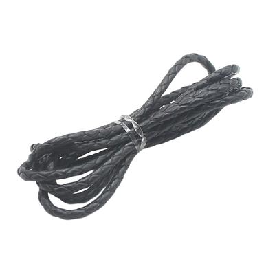 Leather Braided Cord Bracelet Bangle Jewelry DIY Making Rope String Homemade Handicrafts Art Finding Replacement