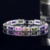 Hand Jewelry, Platinum Plated Zircon Bracelet Bracelet