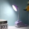 Cartoon Whale Night Light USB Type-C Fast Rechargeable Desk Lamp with Mobile Phone Holder Bendable Warm White Light Desk Light for Students Eye