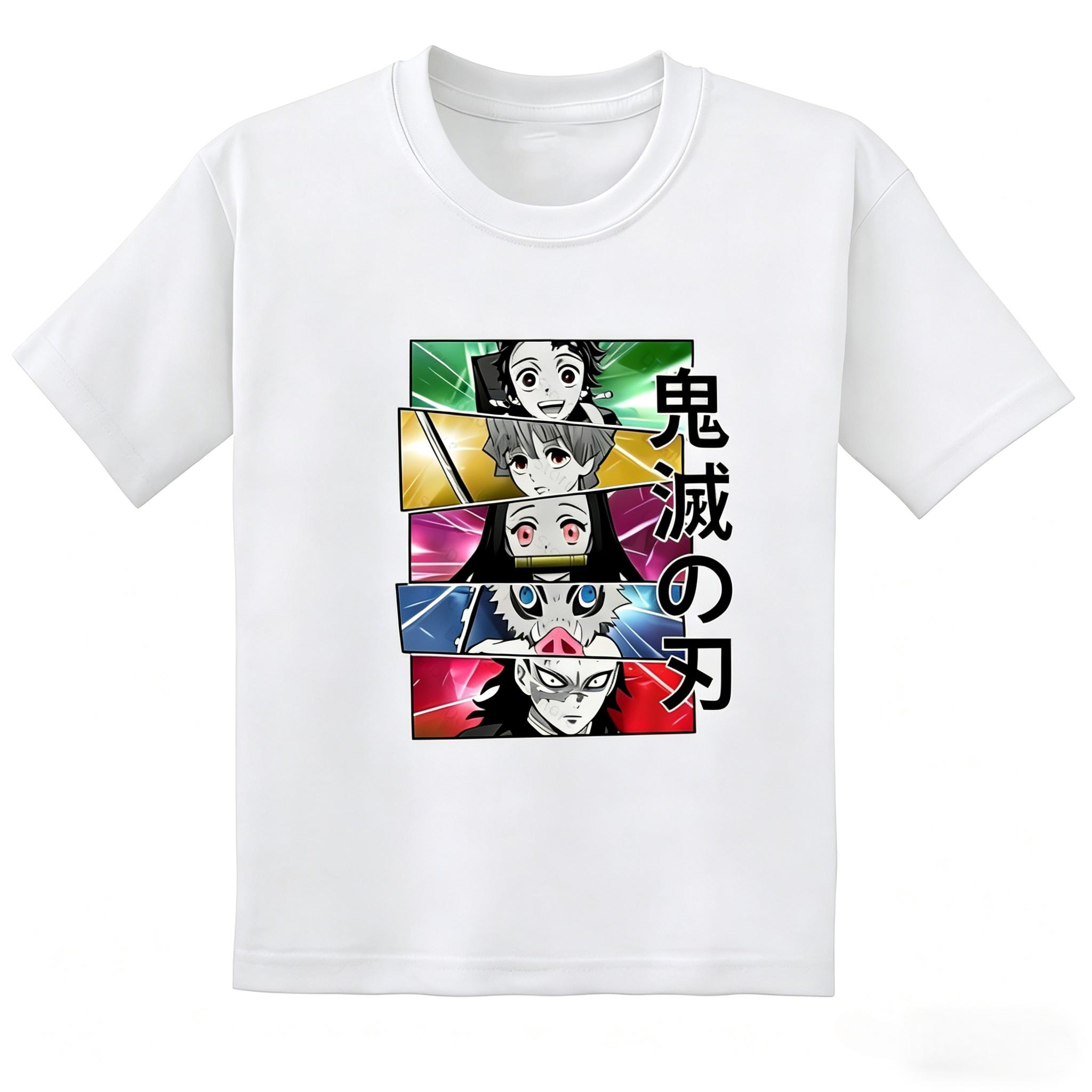 

2026 Summer Kamina Katsuragi Version Q Cute Theme 100 Cotton Printed LooseTee Shirt for Unisex and Women Parental Use Only S