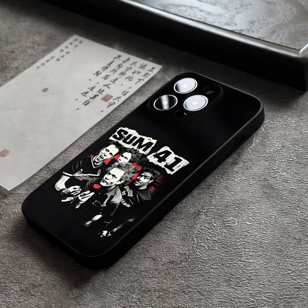 

Hot Band S-sUM 41 Phone Case For 17 Pro Max For Iphone 14 16 Pro Max 12 15 11 13 Pro Xr X Xs 8 7 Plus Back Cover iPhone11 ProMax