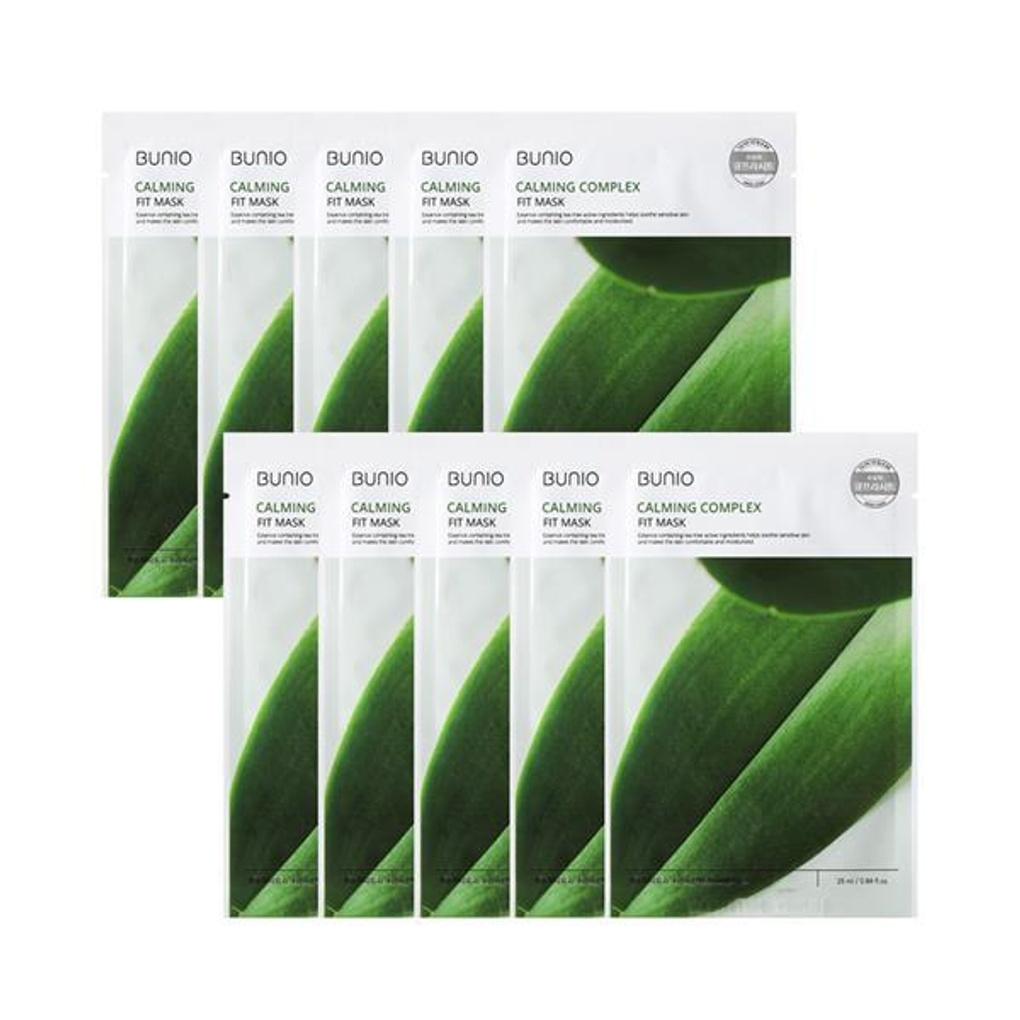 Viewnio Calming Complex Fit Mask 25ml x 10 sheets Rapid cooling soothing moisturizing