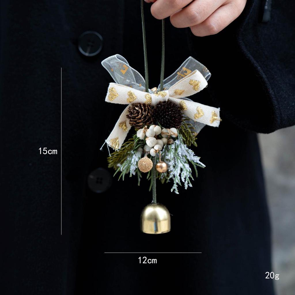 Nordic Christmas Bell Pendant for Door or Car Hanging - Christmas Eve Gift