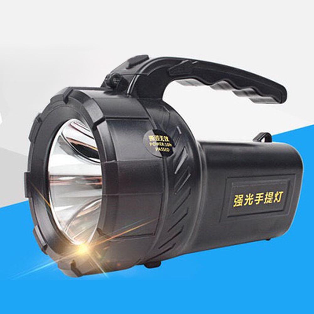 MOONN CHRS Handheld LED Flashlight Searchlight Lamp Torch 18650 Battery