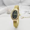 New Women's Oval Gold Quartz Watch - Stylish and Popular in Southeast Asia