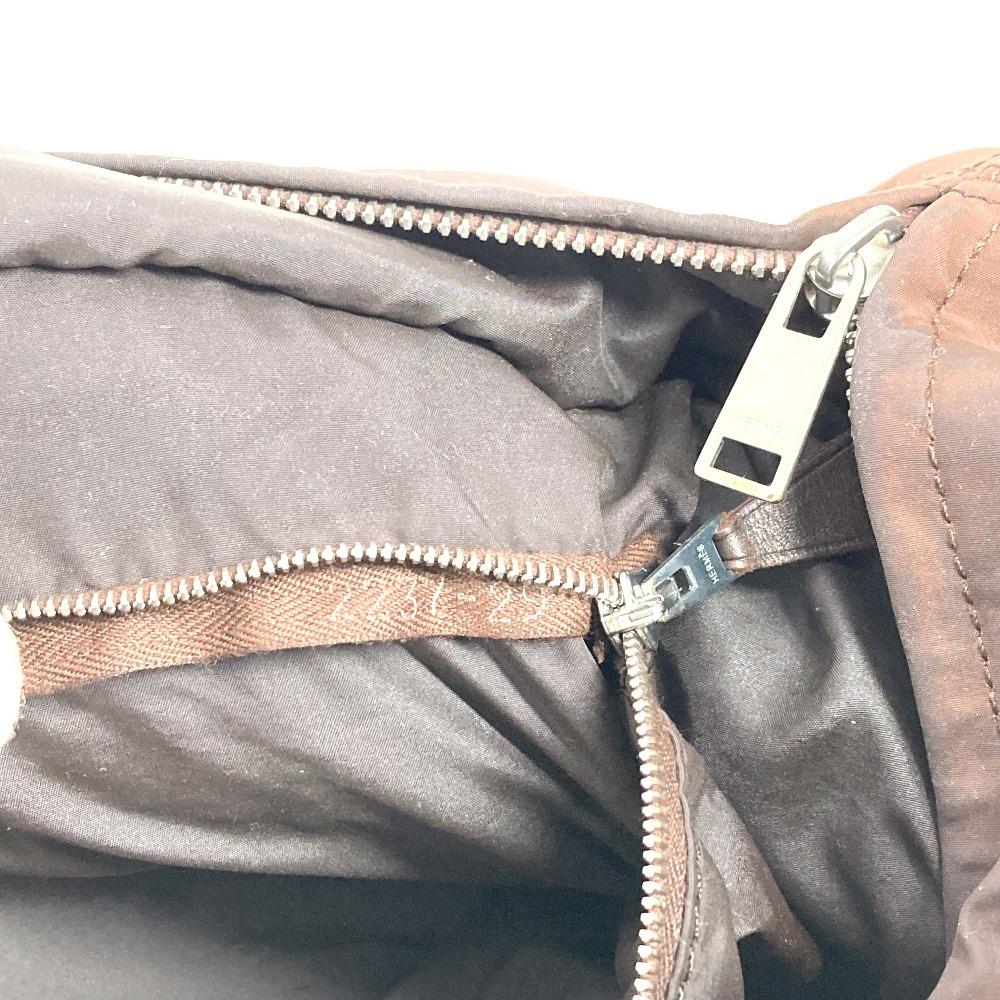 HERMES Tote Bag Hand Bag Brown