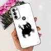 Lovely Printing Case For Motorola Moto G71 5G Soft TPU Black Silicone Back Cover For MOTO G71 G 71 5G XT2169-1 Phone Cases
