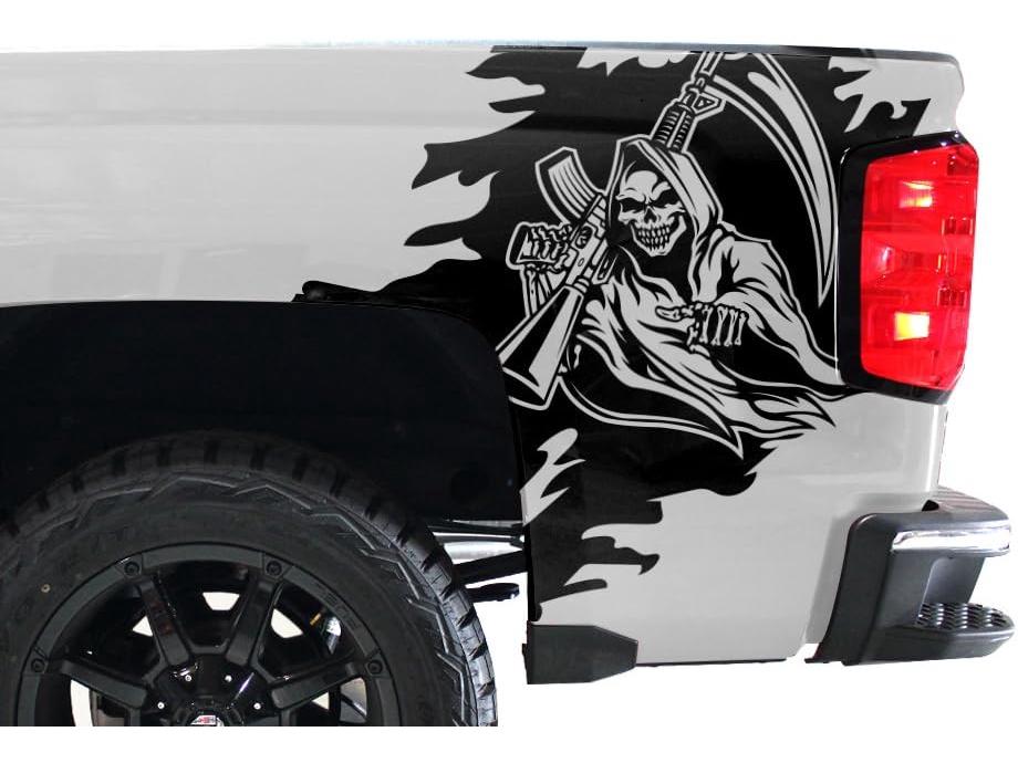 

Waterproof Ghost Skull Car Body Decal чёрный