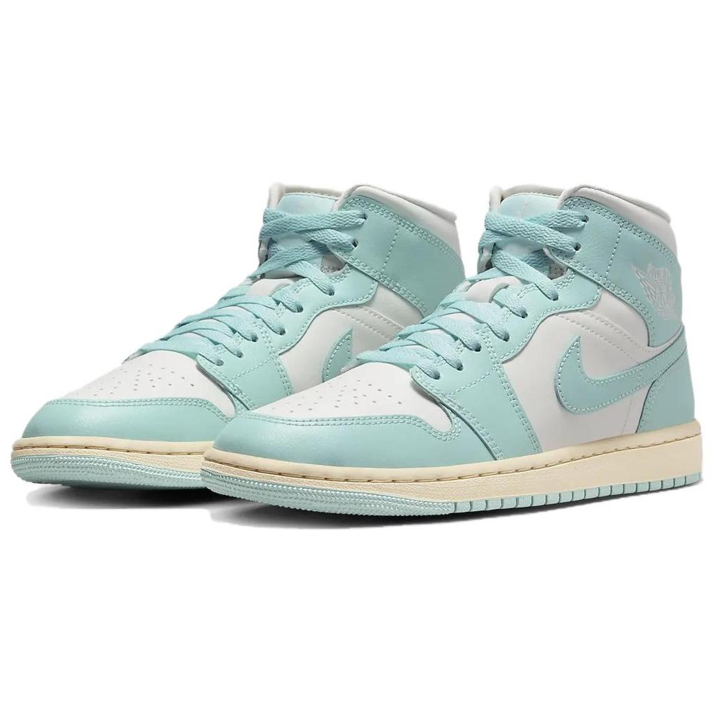 (WMNS) Air Jordan 1 Mid 'Light Dew' Women's BQ6472-132