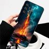 Fashion Hero Design Pattern Phone Case For Samsung A73 A72 A71 A55 A54 A53 A52 A51 A13 A22 A16 A15 A12 A14 A26 A07 5G Black