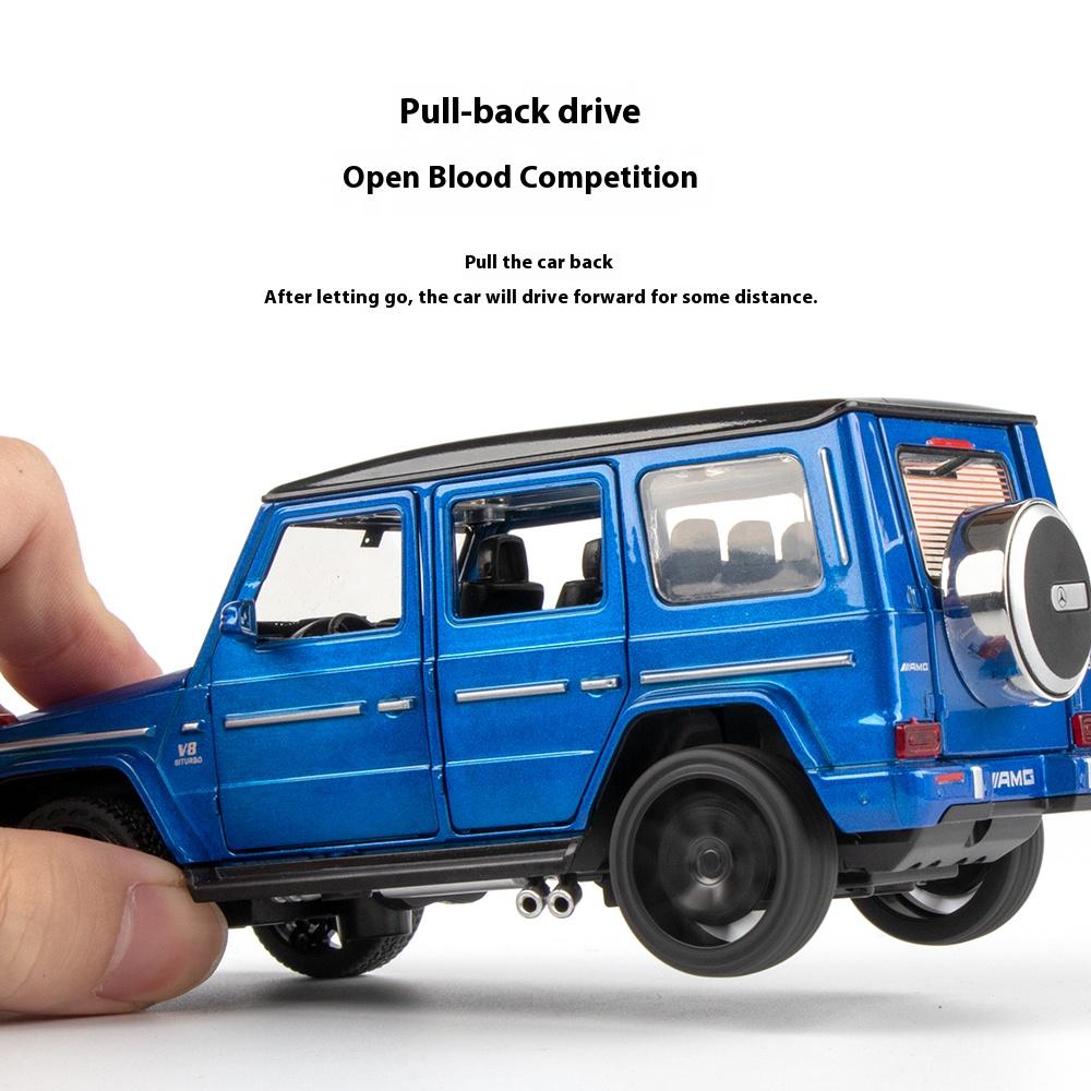 1:32 Mercedes Benz AMG G63 Shadow Wings Off Road SUV Alloy Diecast Metal Model Car Collectibles Children's Holiday Birthday Gift