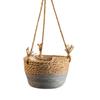 Garden Hanging Planter Plant Storage Basket Rope Woven Indoor Outdoor Flower Pots Holder Plant Hangers Home Decorations