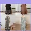 Ethnic Style Long Dress With Print Fabric For Party And Casual Wear