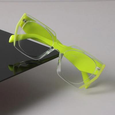 Luxury Square Frame Eyeglasses for Women Men Minimalist Transparent Cool Clear Lens Frame Glasses Oculos