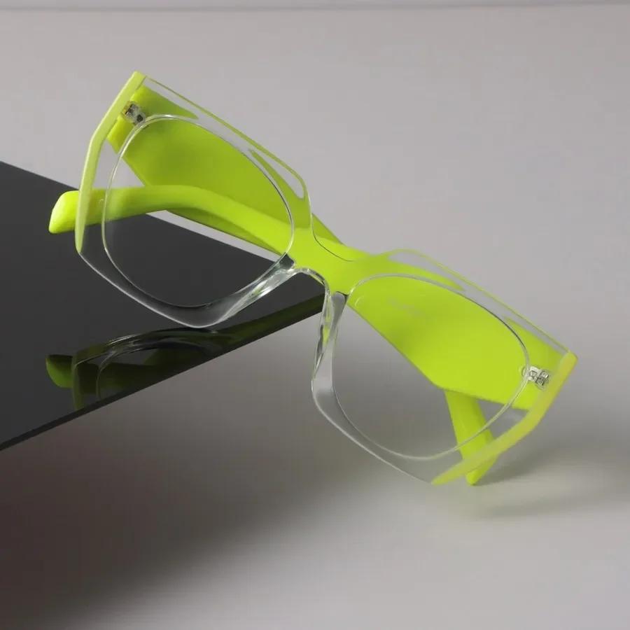 Luxury Square Frame Eyeglasses for Women Men Minimalist Transparent Cool Clear Lens Frame Glasses Oculos