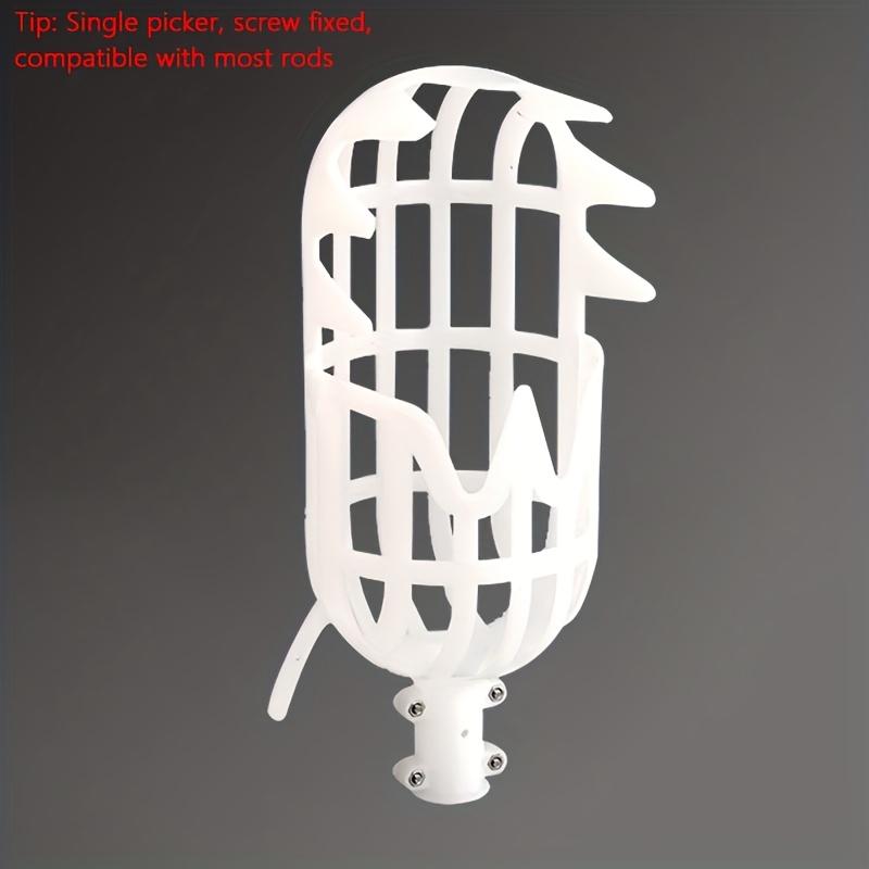 Fruit Picker Mesh Basket - Durable Plastic Fruit Catcher - Tool-Saving Gardening Tool for Safe & Efficient Harvesting
