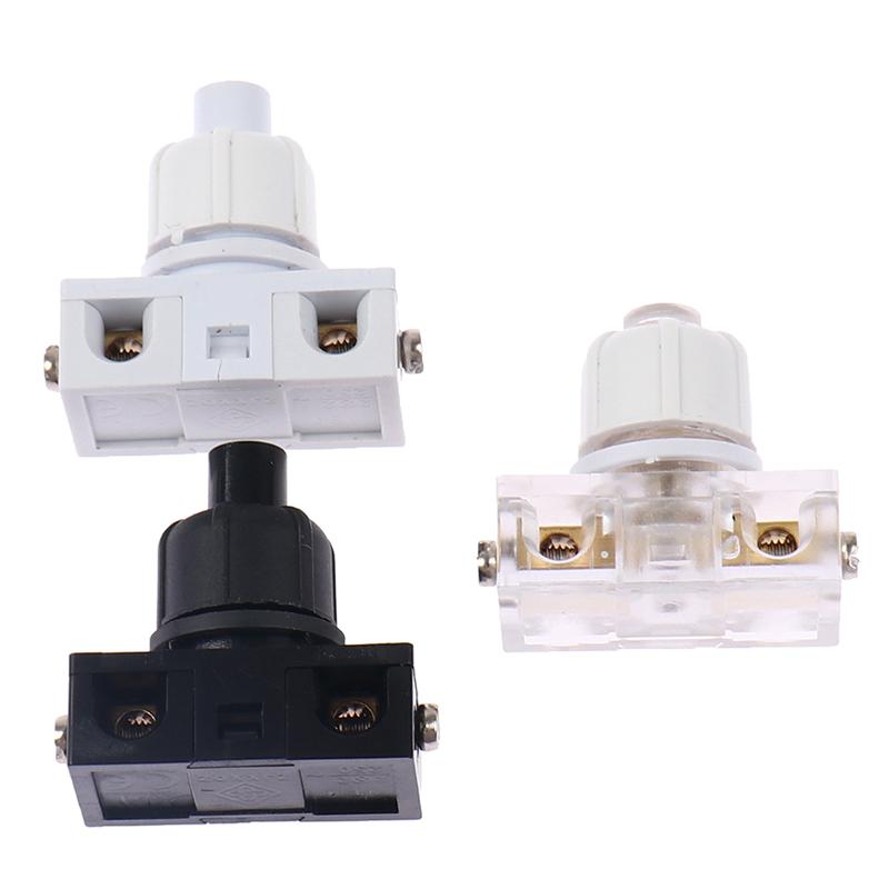 10Pcs Lamp Electrical Fittings With Nut Micro-Motion Small Switch Button Switch