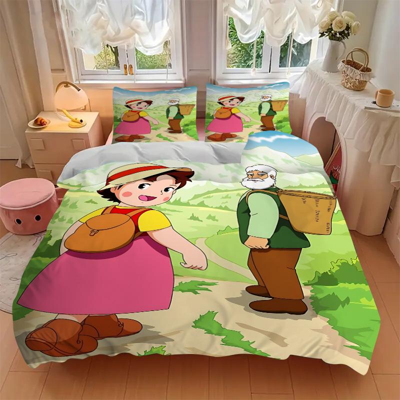 Mountain Adventure Print 3Pcs Bedding Set,Duvet Cover with 2 Bedro,Pillowcase Home Birthday Gift