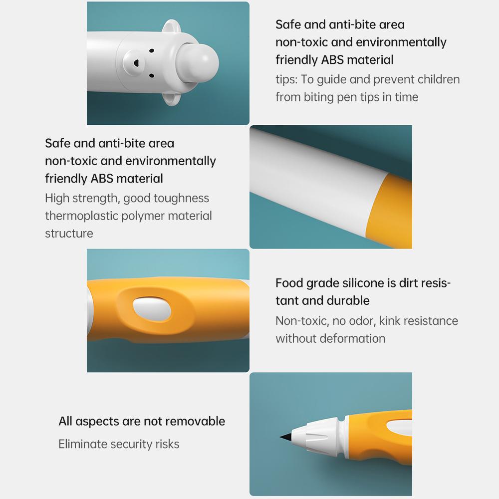 NBX Handwriting Pencil 2mm Lead Automatic Pencil Correction Grip Uninterrupted Lead Nonslip