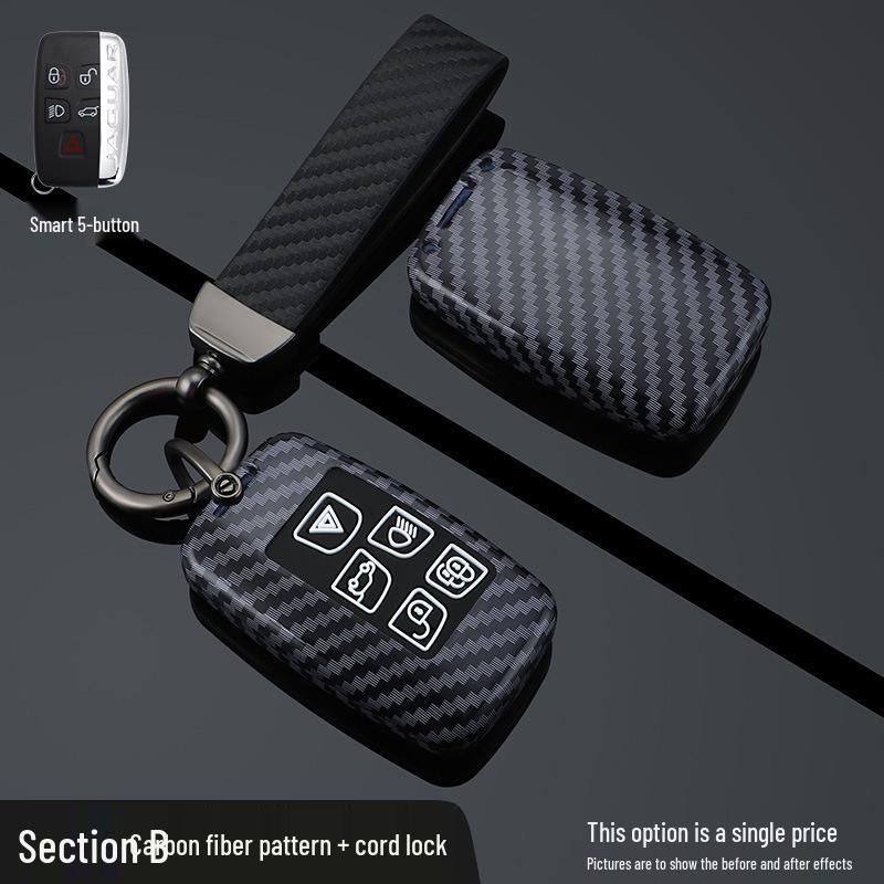 Key Covers Compatible with Land Rover Discovery Sport, Range Rover Evoque, Velar, Freelander, Defender, and Jaguar.