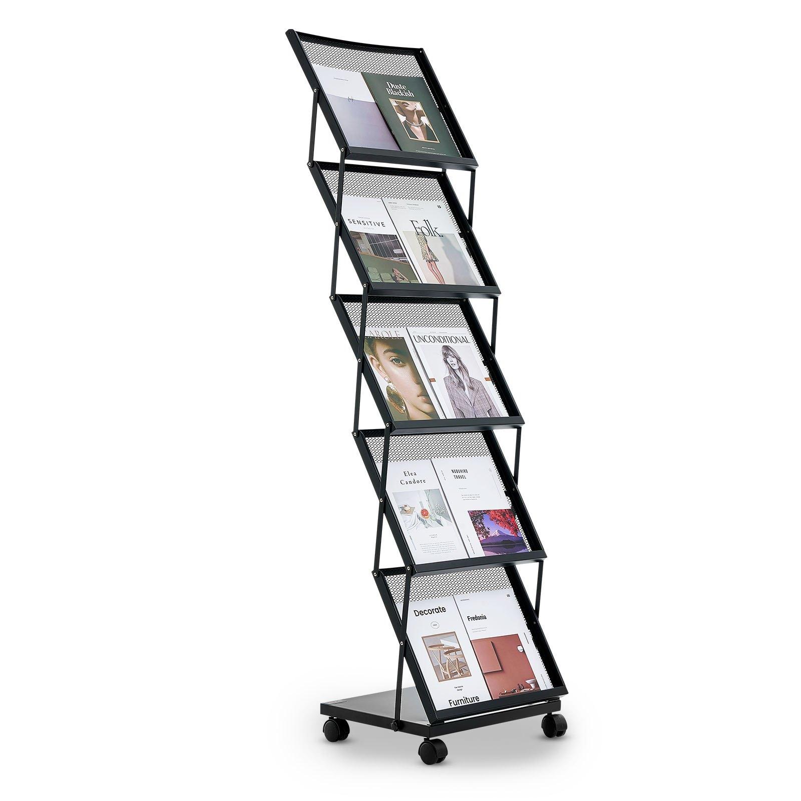 VEVOR Brochure Display Rack, Foldable 5