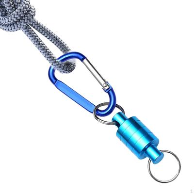 Karabinerhaken aus Metall, Netzlöser, Halterung für Hängematten, Klettern, Schaukel, Blau